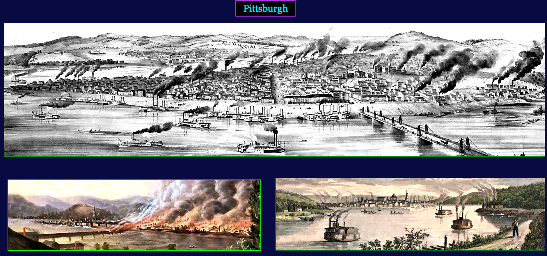 Pittsburgh, 1850